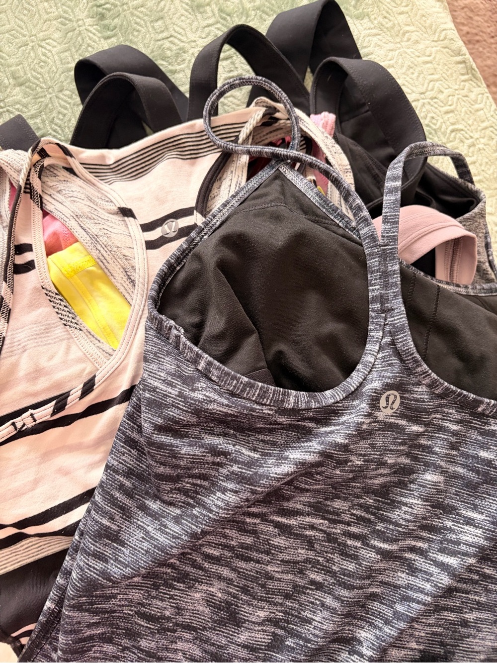 Lululemon Mixed Activewear Tank Tops - Bright Multi-Color Set - Picture 9 of 16